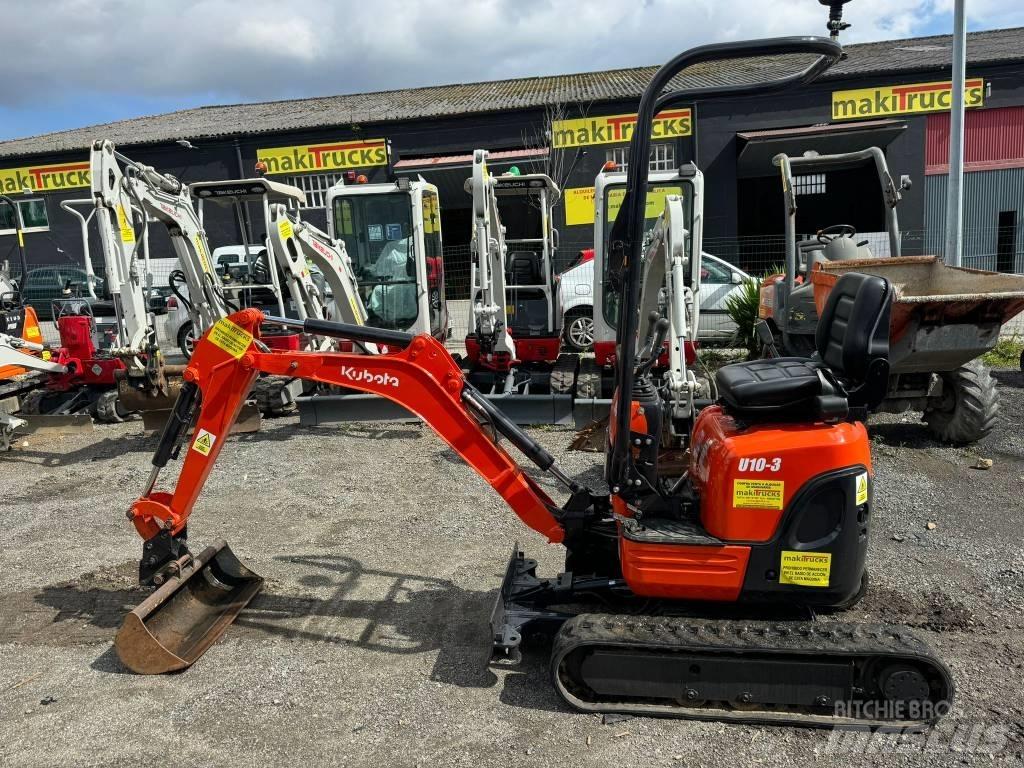 Kubota U 10-3 Mini bageri <7t