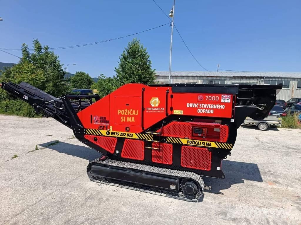 Red Rhino 7000 Plus Mobilne drobilice