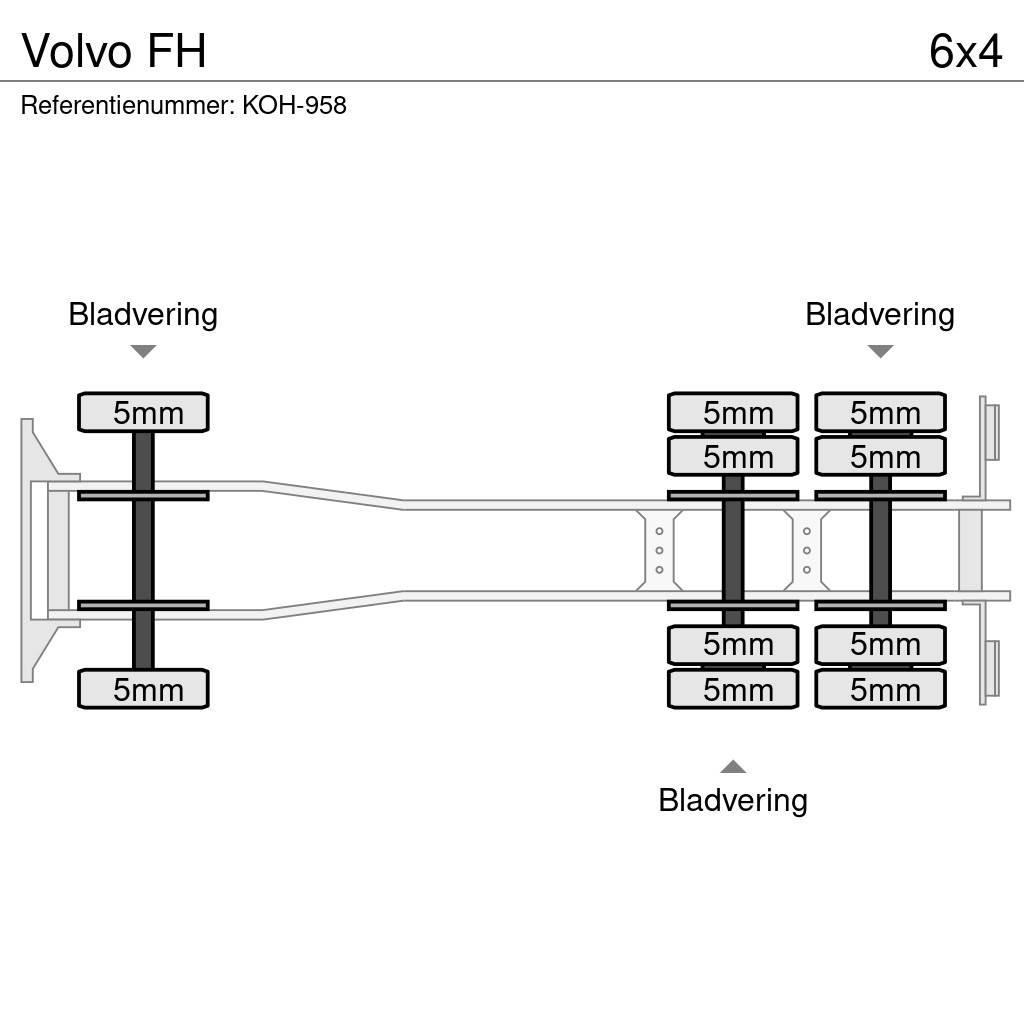 Volvo FH Rol kiper kamioni s kukama za dizanje