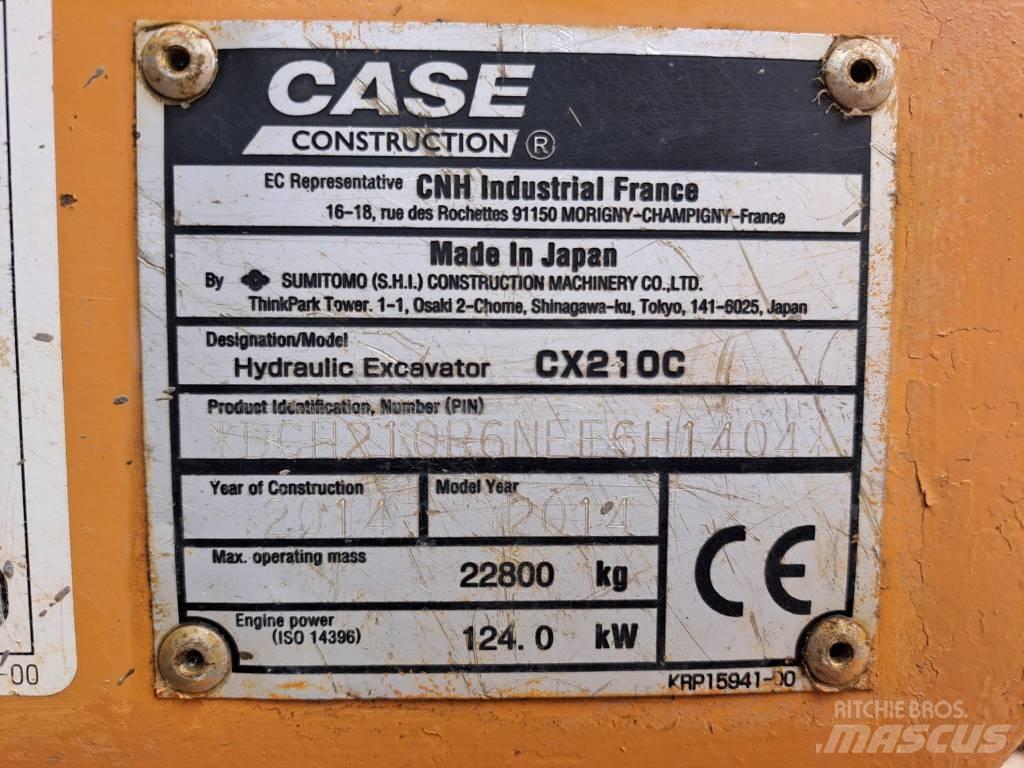 CASE CX 210 C Bageri gusjeničari