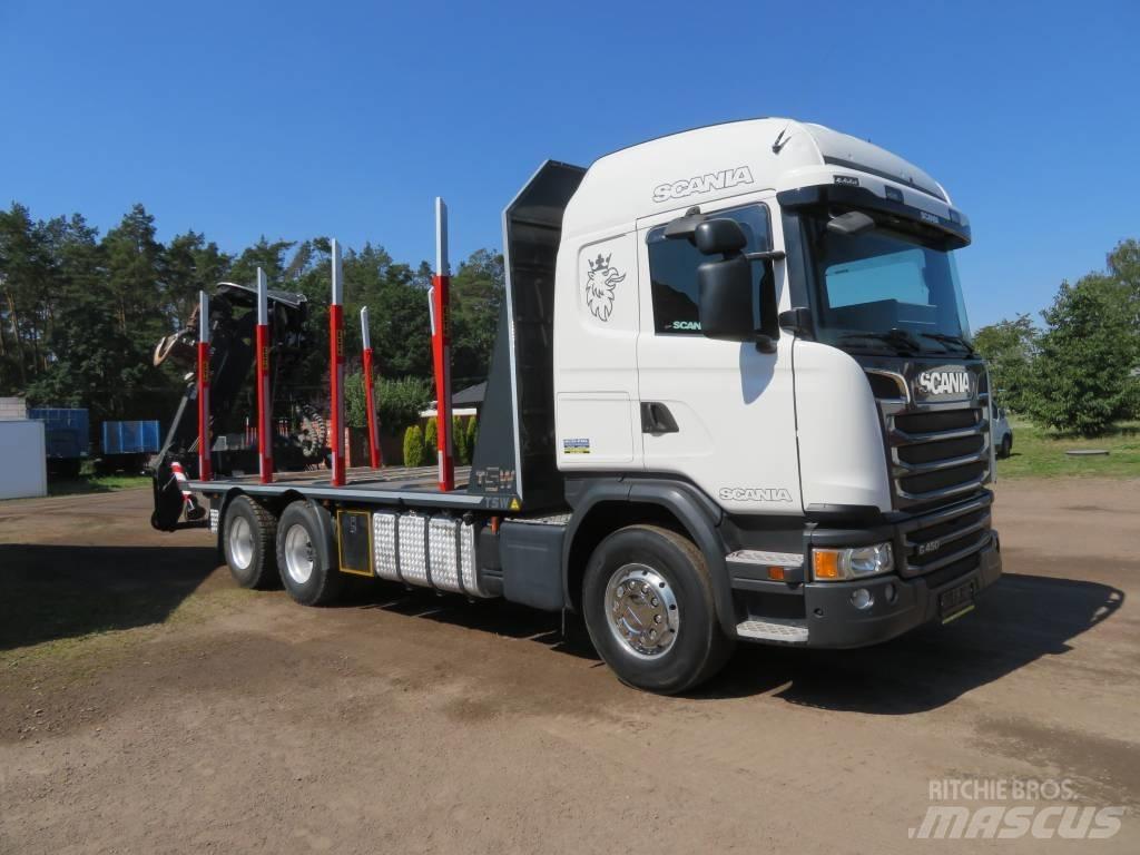 Scania G 450 Kamioni za drva