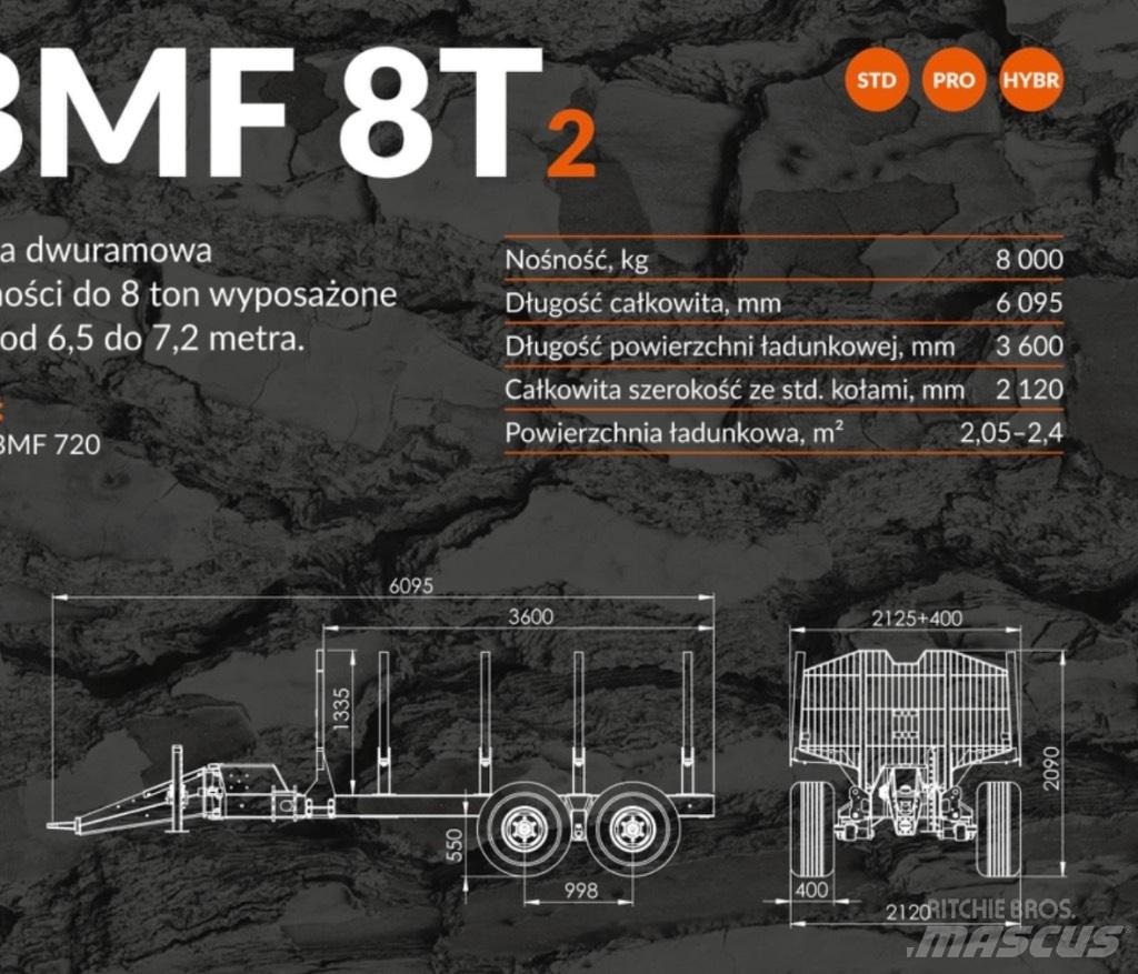BMF 8T2 650 Šumarske prikolice