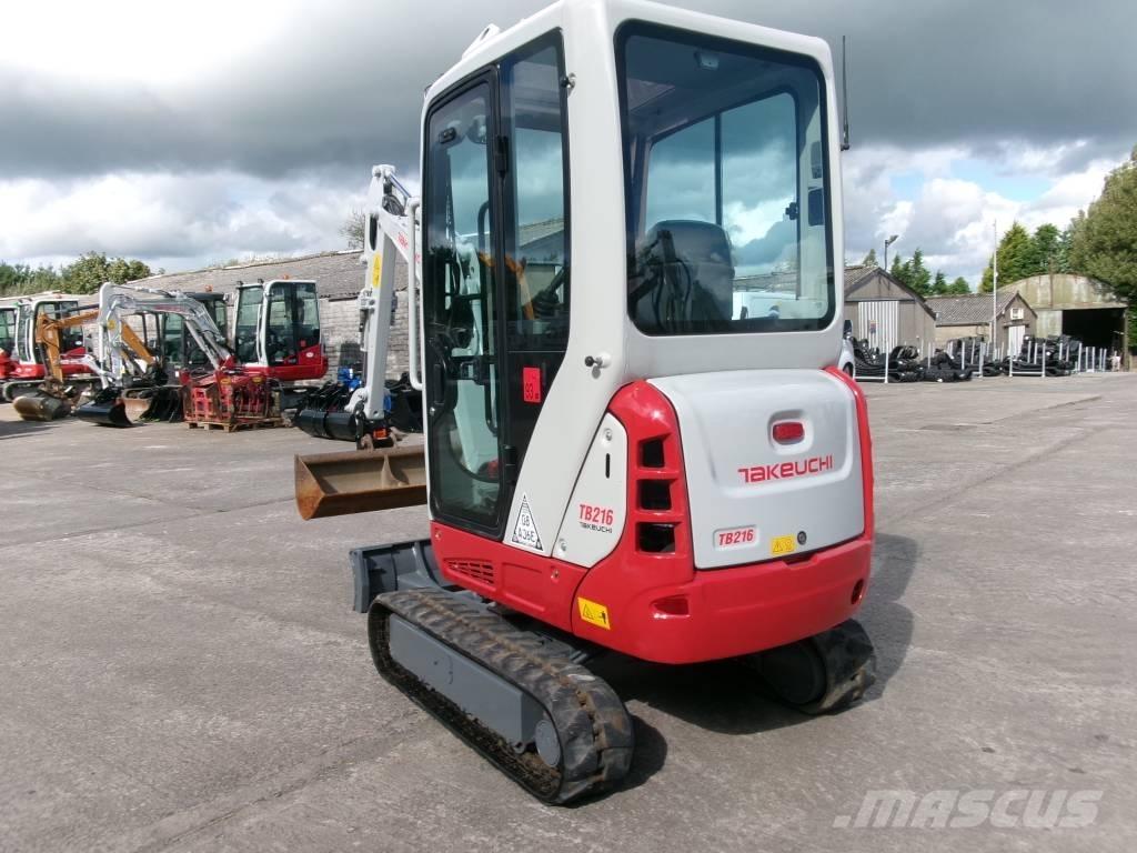 Takeuchi TB 216 Mini bageri <7t