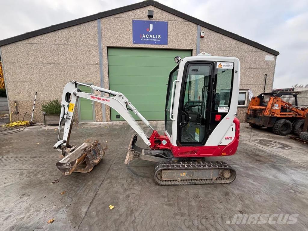 Takeuchi TB216 Mini bageri <7t