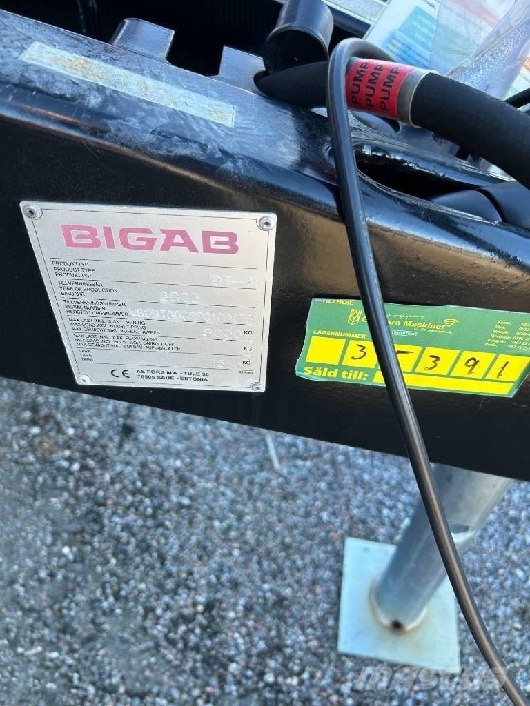 Bigab T8 DUMPERKÄRRA Ostale prikolice