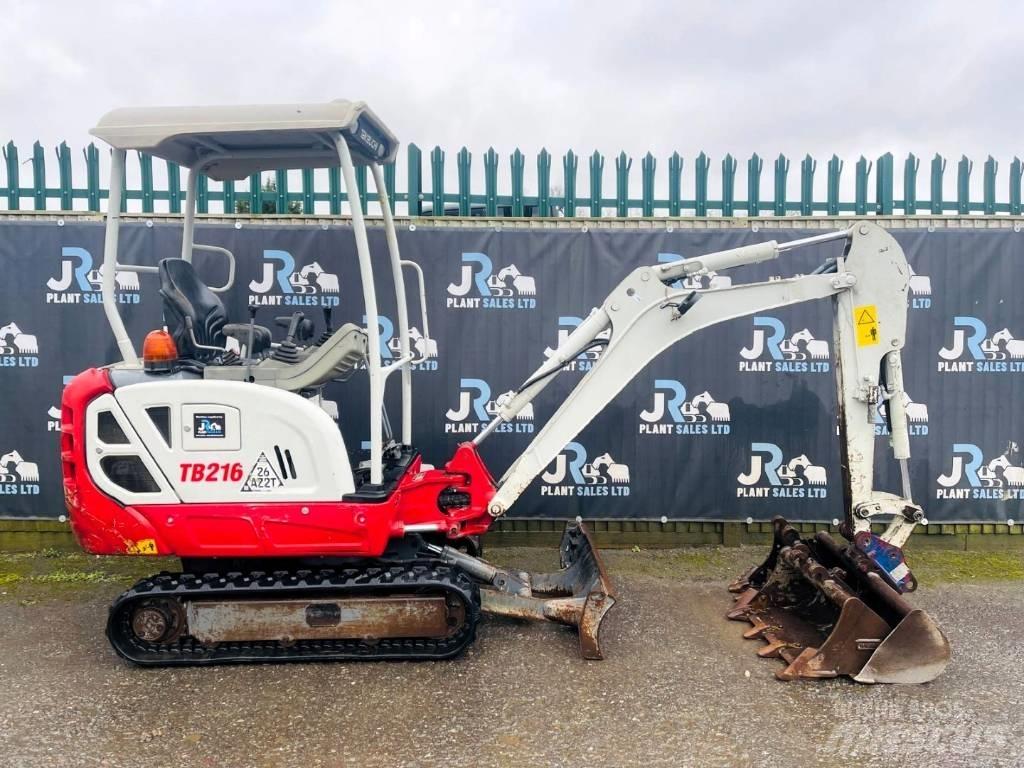 Takeuchi TB 216 Mini bageri <7t
