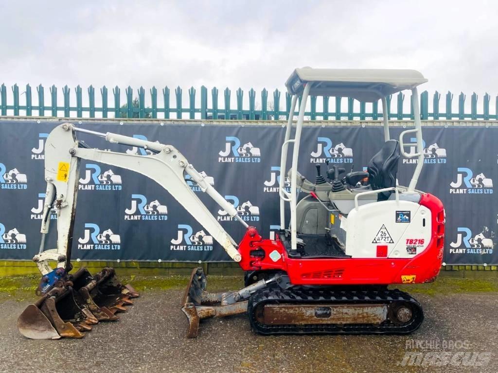 Takeuchi TB 216 Mini bageri <7t