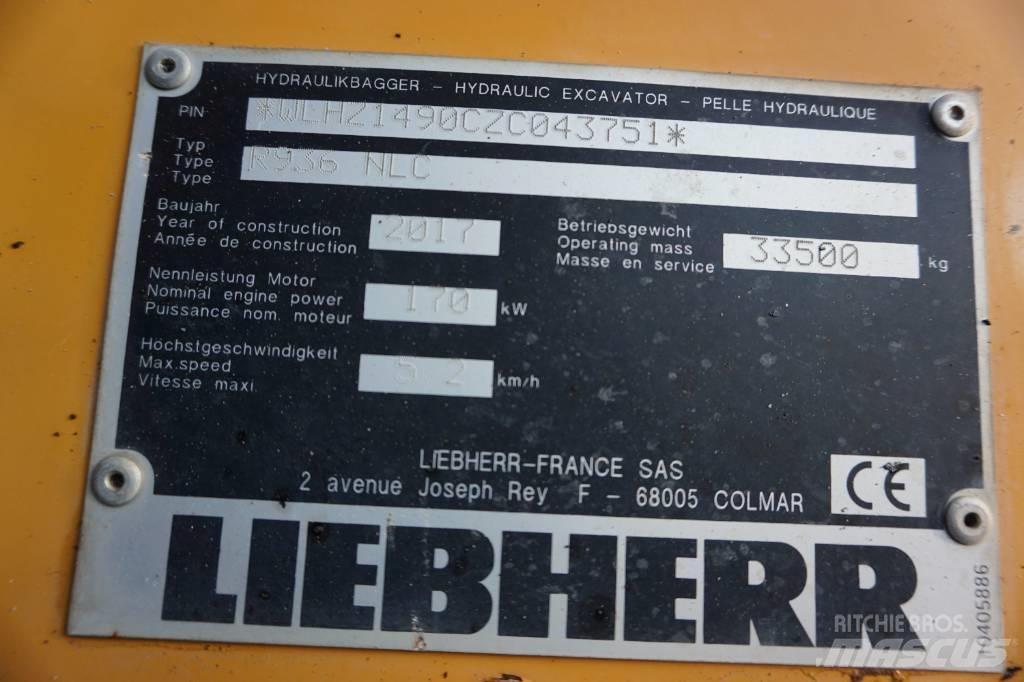 Liebherr R 936 N LC Bageri gusjeničari