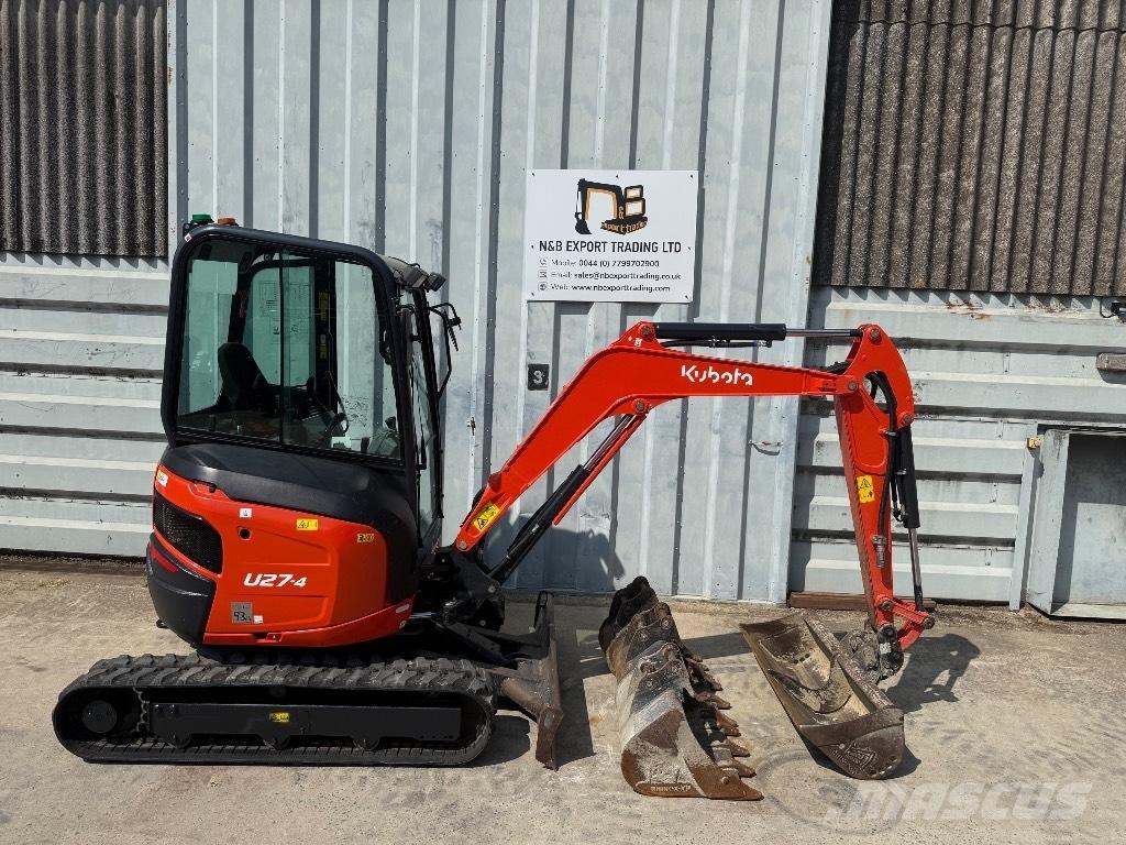 Kubota U 27 Mini bageri <7t