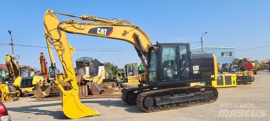 CAT 318FL Bageri gusjeničari