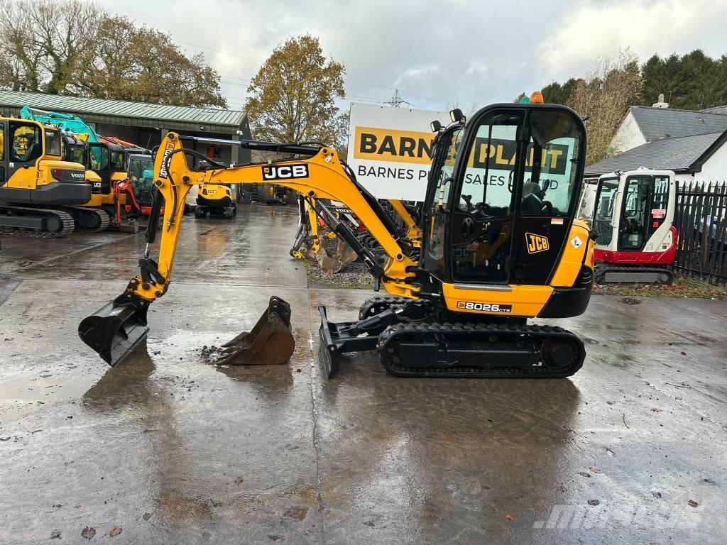 JCB 8026 CTS Mini bageri <7t