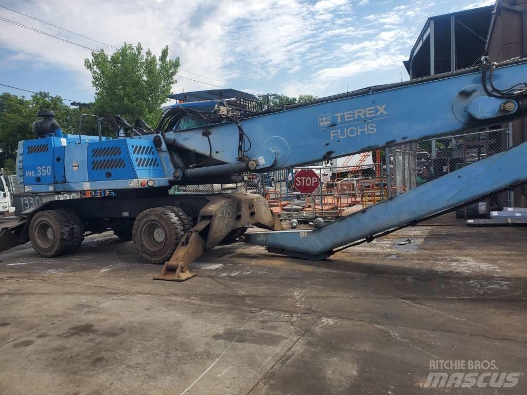 Terex Fuchs MLH350 Bageri za manipuliranje materijalom / otpadom