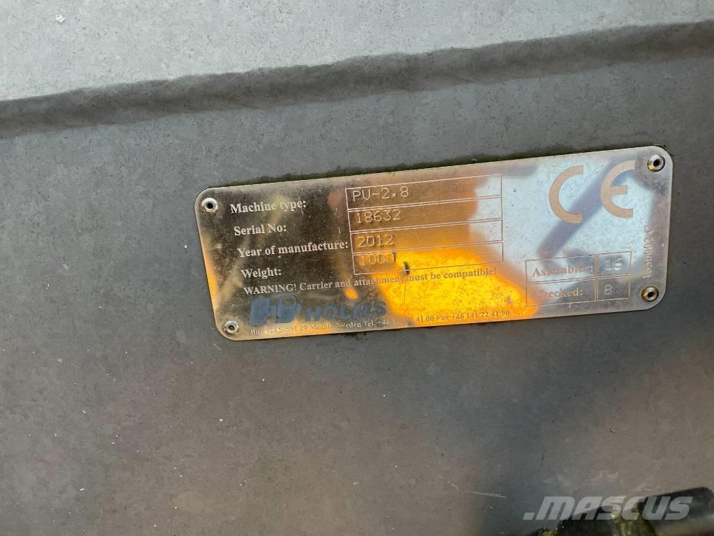 Holms Vikplog 2,8m. Sniježne daske i  plugovi