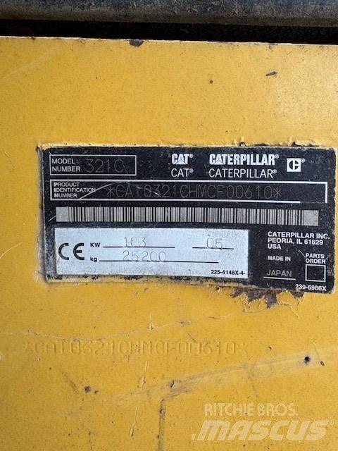 CAT 321 C LCR Bageri gusjeničari