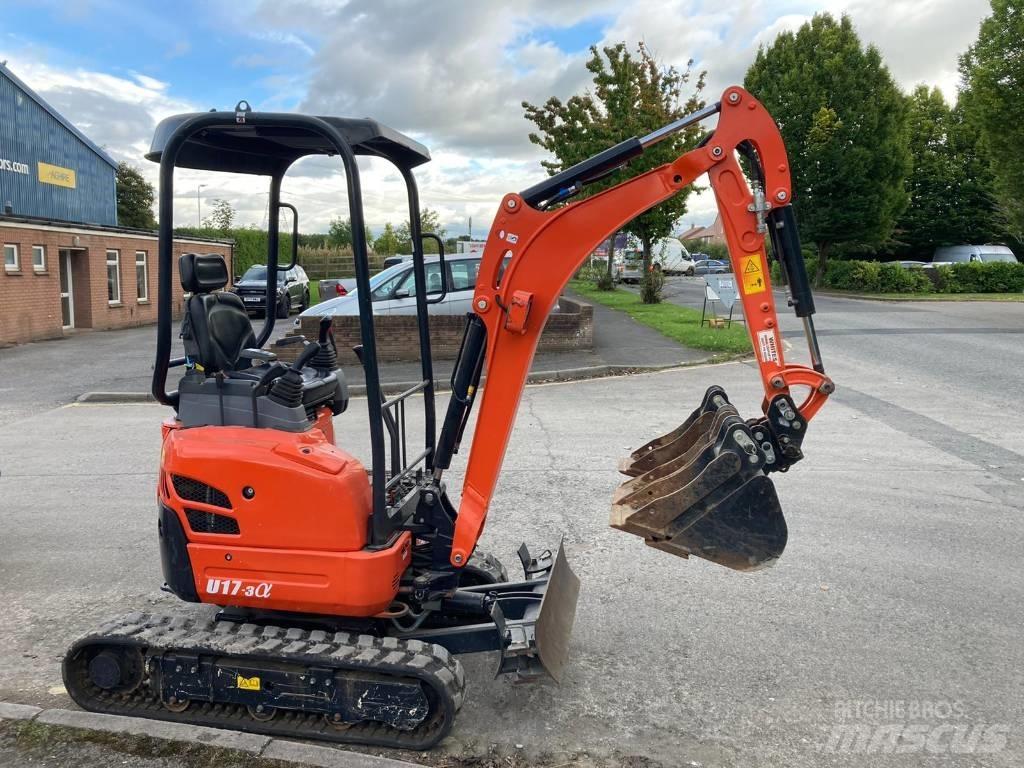 Kubota U 17-3 Mini bageri <7t