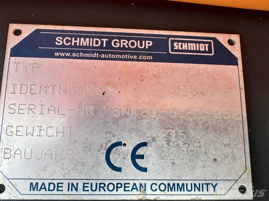 Schmidt SNK21 Sniježne daske i  plugovi