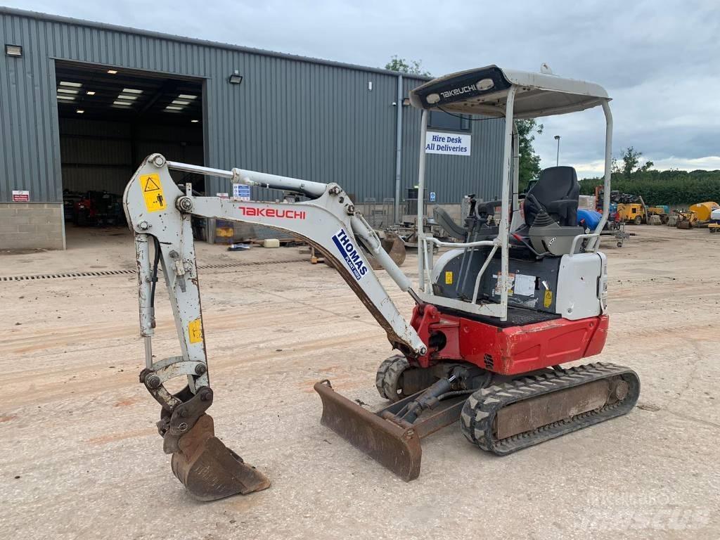 Takeuchi TB 215 R Mini bageri <7t