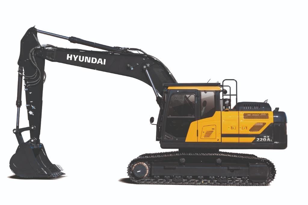 Hyundai HX 220 AL Bageri gusjeničari