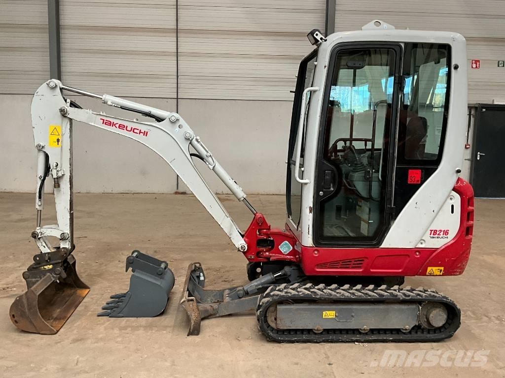 Takeuchi TB 216 Mini bageri <7t