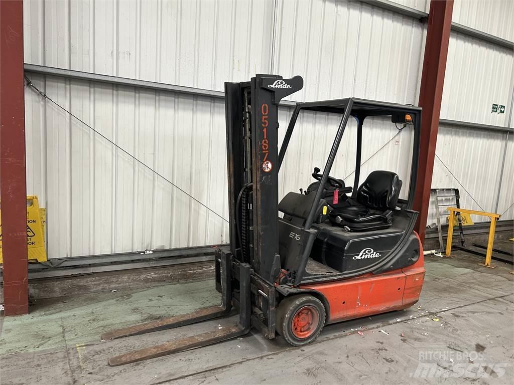 Linde E16C-02 Električni viličari