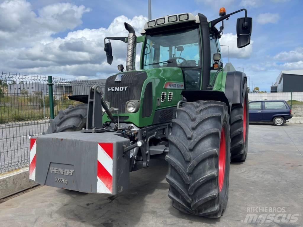 Fendt 820 Vario TMS Traktori