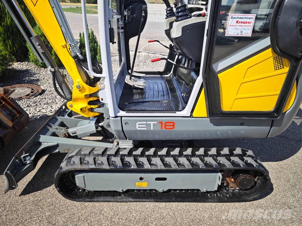 Wacker Neuson ET 18 Bageri gusjeničari