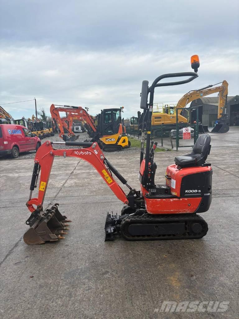Kubota K008-5 Mini bageri <7t