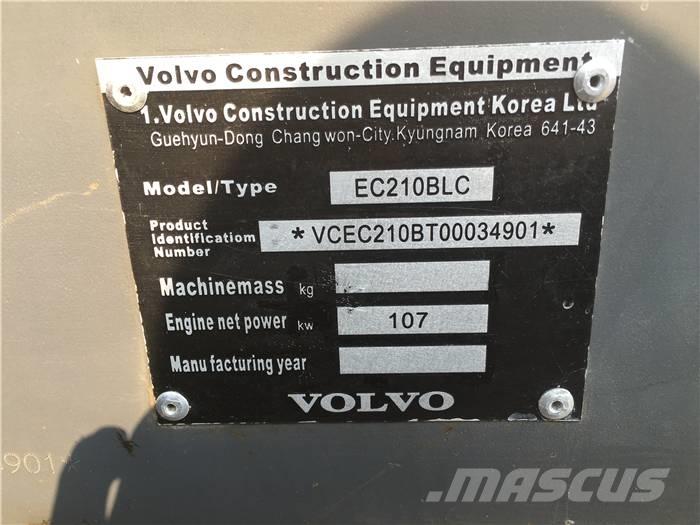 Volvo EC 210 B LC Bageri gusjeničari