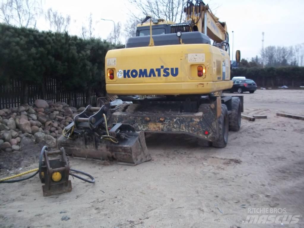 Komatsu PW 180-7 Bageri na kotačima