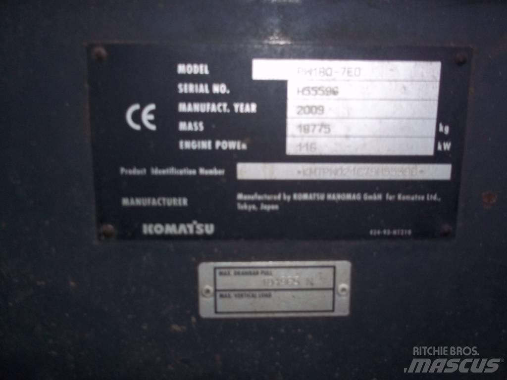 Komatsu PW 180-7 Bageri na kotačima