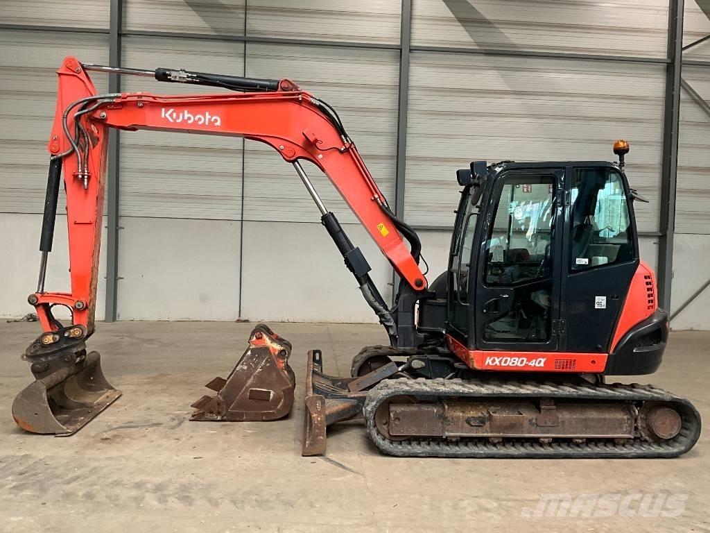 Kubota KX 080-4 A Midi bageri 7t – 12t