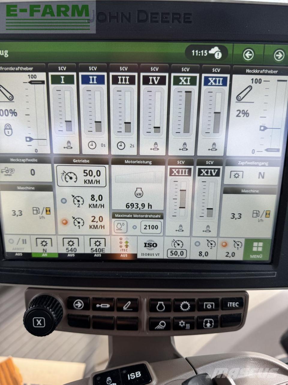 John Deere 6r150 Traktori