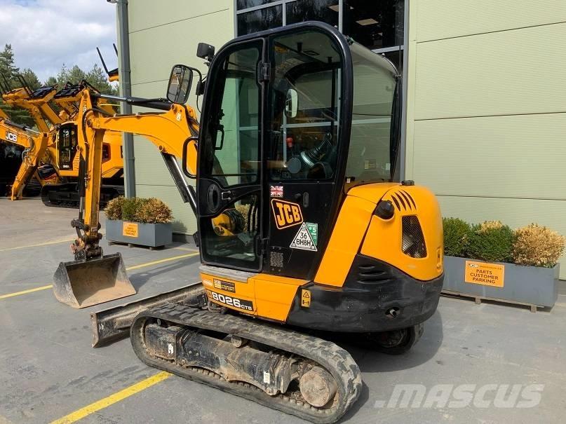 JCB 8026 CTS Mini bageri <7t