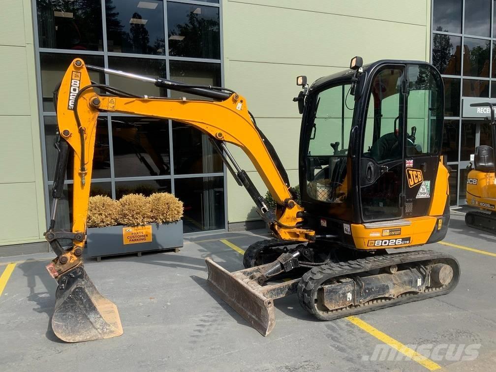 JCB 8026 CTS Mini bageri <7t