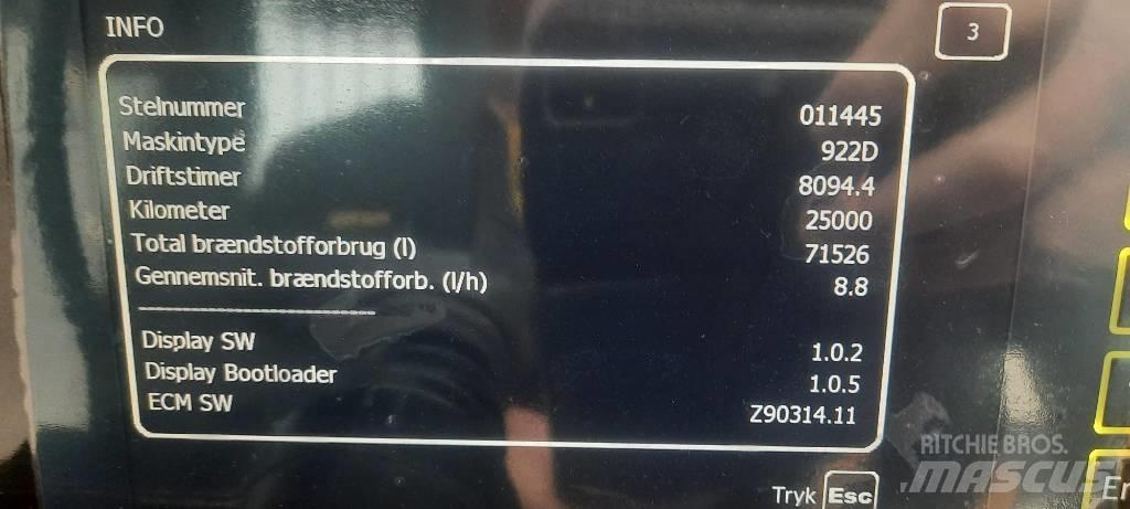 Hydrema 922D 2,55 Demperi