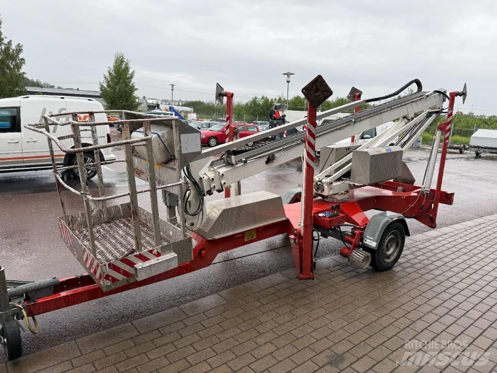 Jumbo T15 Skylift Vučne prikolice se podiznom košarom