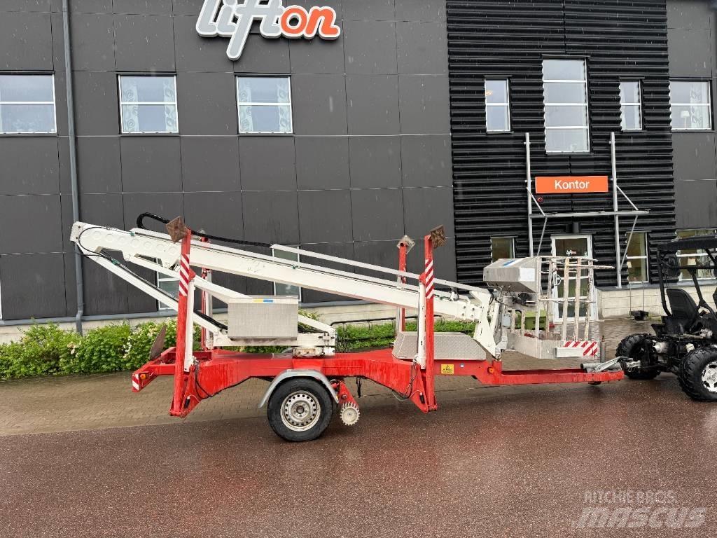 Jumbo T15 Skylift Vučne prikolice se podiznom košarom