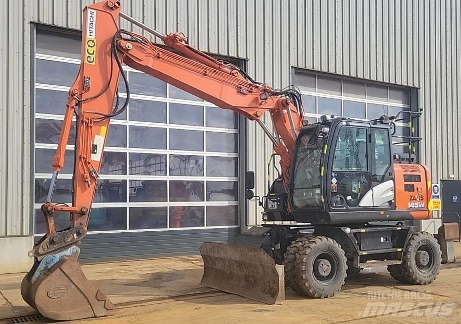 Hitachi ZX 145 Bageri na kotačima