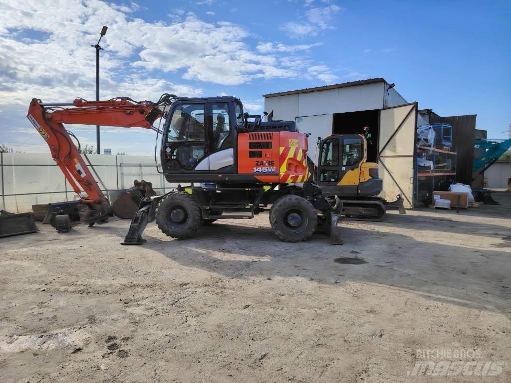 Hitachi ZX 145 Bageri na kotačima