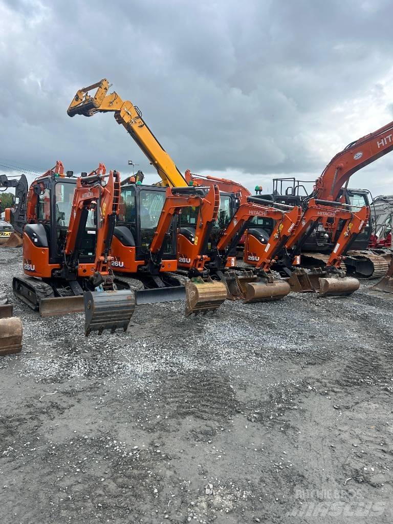 Hitachi ZX 26 U-6 Mini bageri <7t
