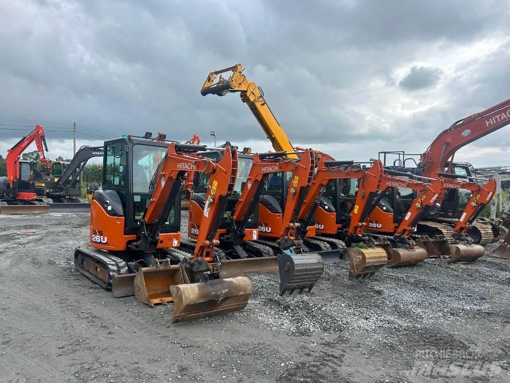 Hitachi ZX 26 U-6 Mini bageri <7t