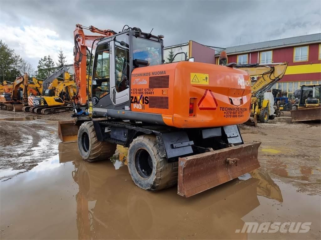 Hitachi ZX 140 W-3 Bageri na kotačima