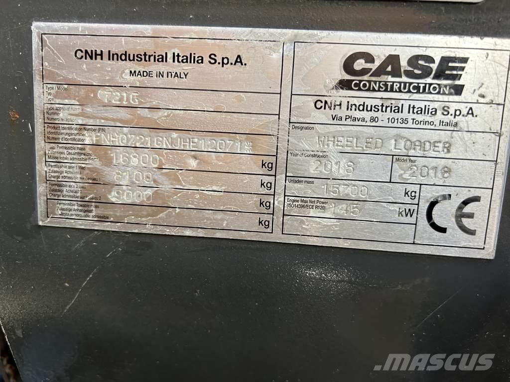 CASE 721G XR Utovarivači na kotačima