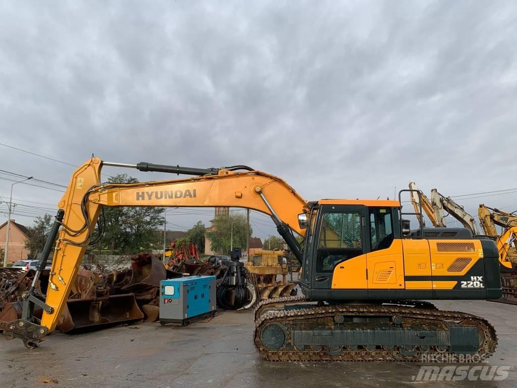 Hyundai HX 220 L Bageri gusjeničari