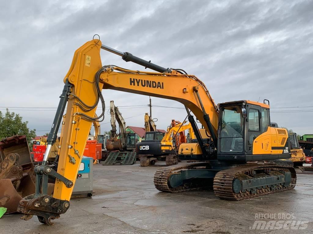 Hyundai HX 220 L Bageri gusjeničari