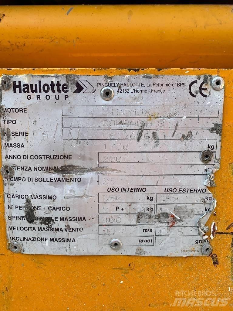 Haulotte Compact 8 Škaraste platforme