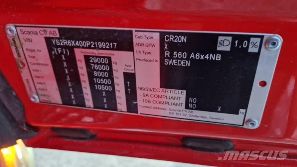 Scania HCT R560 6x4 Traktorske jedinice