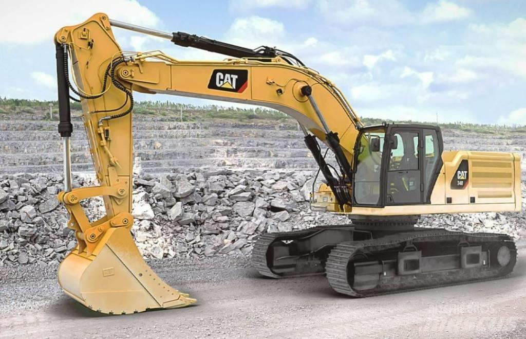 CAT 340 UTHYRES Bageri gusjeničari