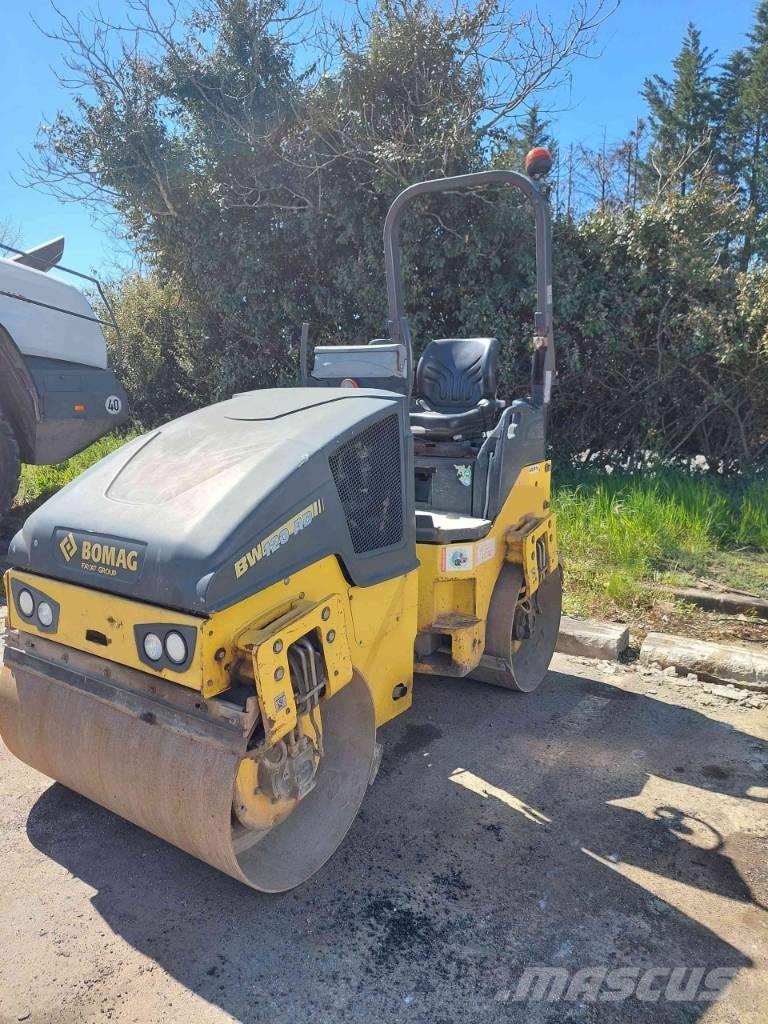 Bomag BW 120 AD-5 Valjci sa dvojnim bubnjem