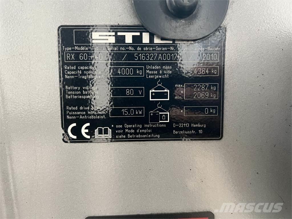 Still RX60-40 Električni viličari